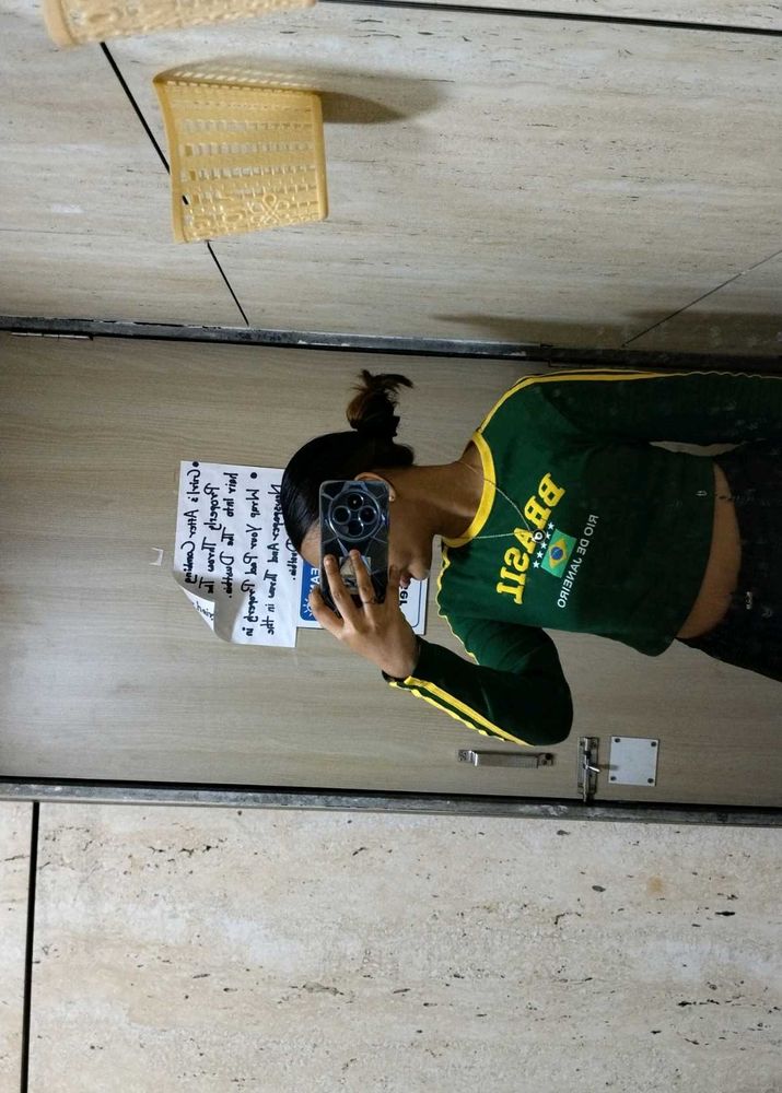 Green Brasil Crop Top