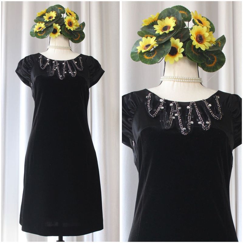Korean Velvet Dress