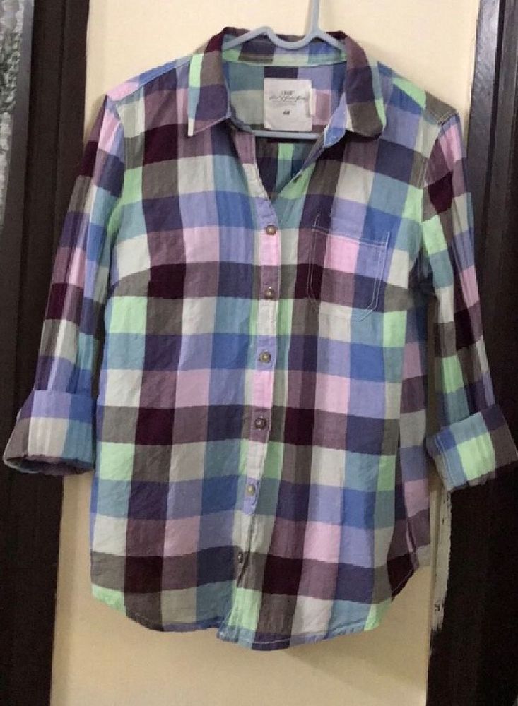 H&amp;M Plaid Flannel Shirt