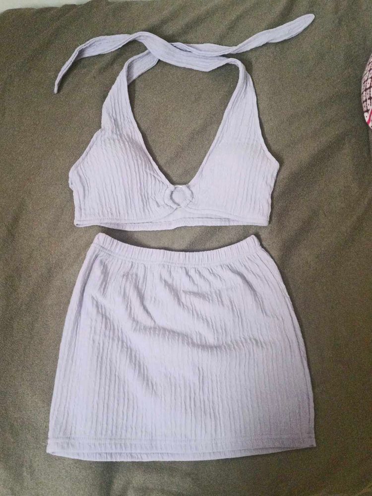 3 In 1 Coord Pale Lavender