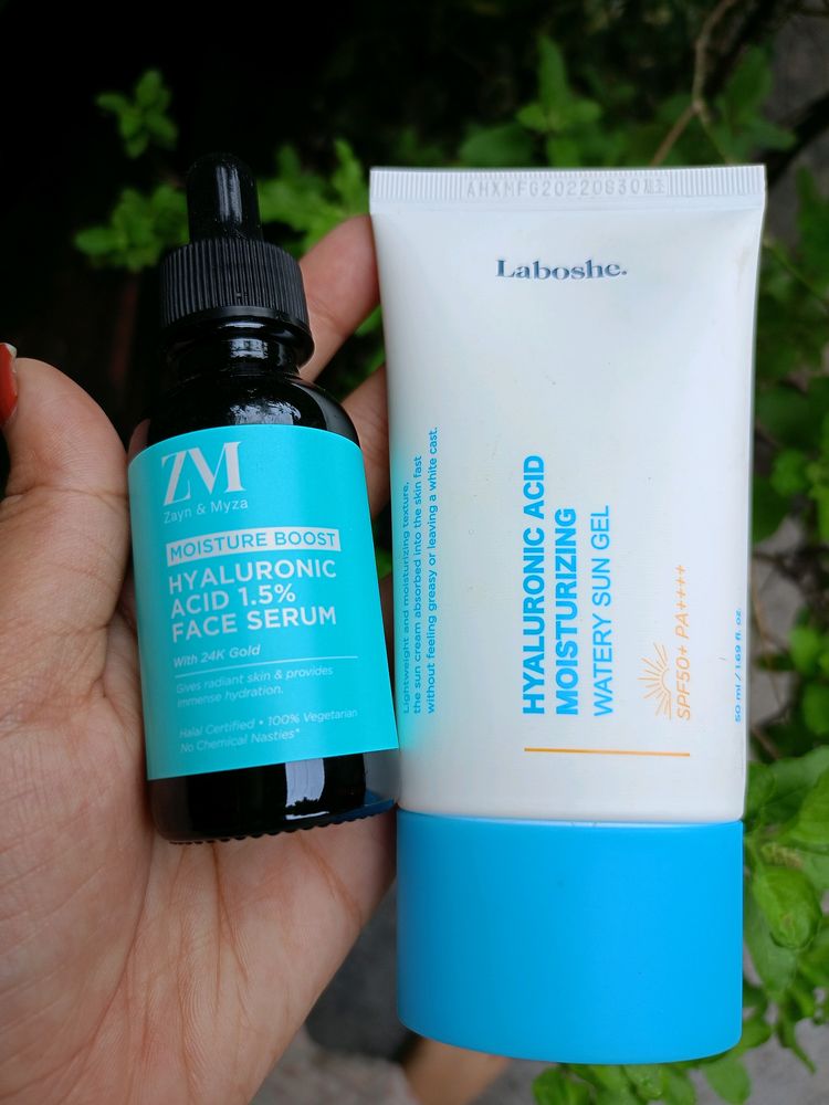 Face Serum &amp; Moisturizer