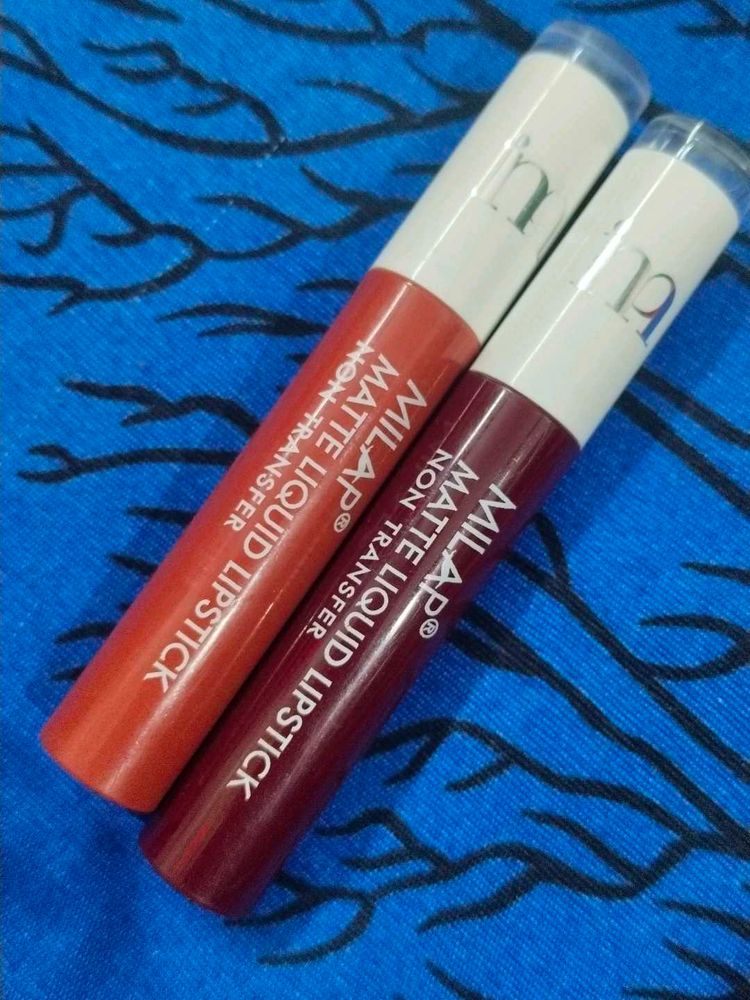 Nude And Maroon Colour Lipstick 💄