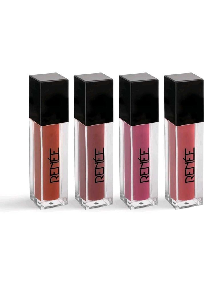 Renee Matte Liquid Lipstick Minis Pack Of 4