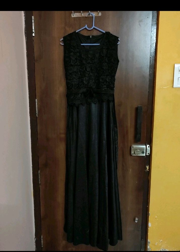 Black Gown One Piece