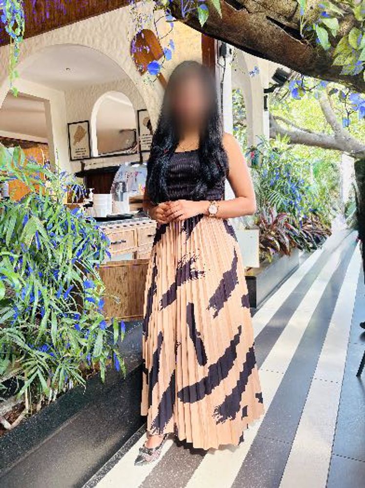 Stylish Printed Skirt and top