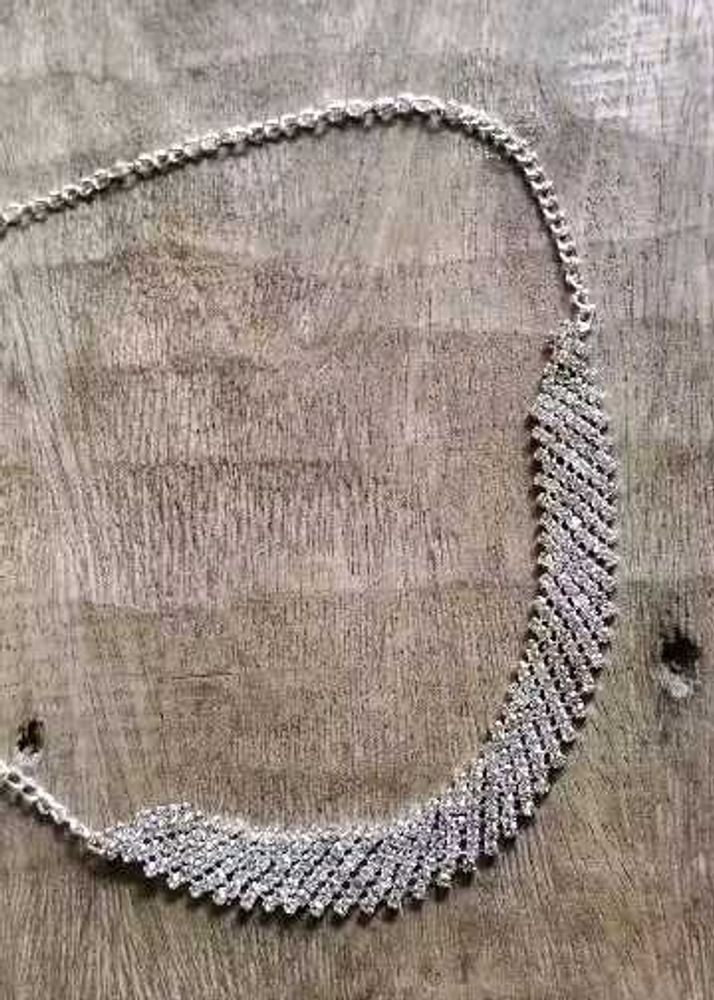 Sparkling Silver Necklace