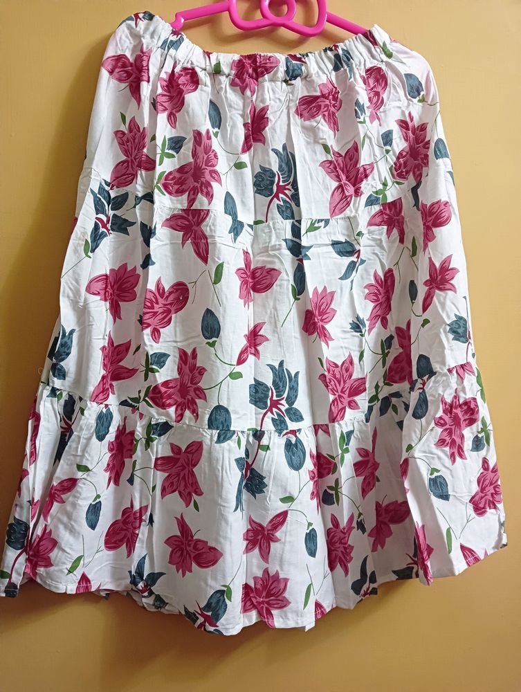 Cotton Skirt No Flaws, It&#39;s An Amazing Piece