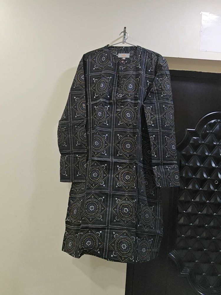 Mens Black Kurta Pyjama