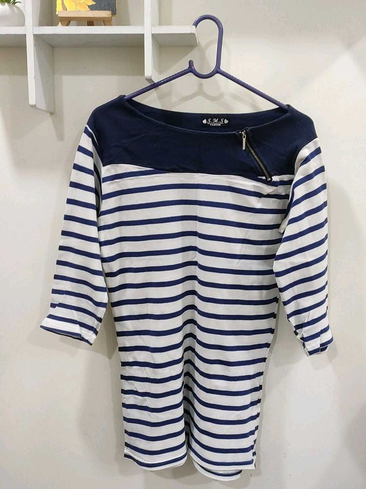 Blue Stripes Tunic