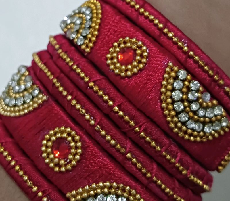 Silk Thread Bangles