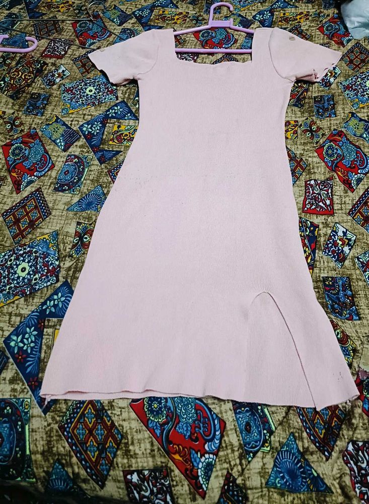 Pink One Piece Dress🌹