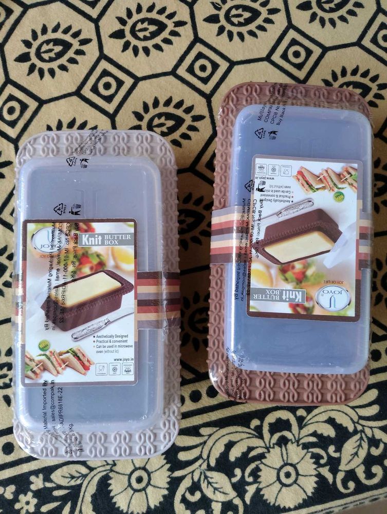 Knit Butter Container (1 Box)