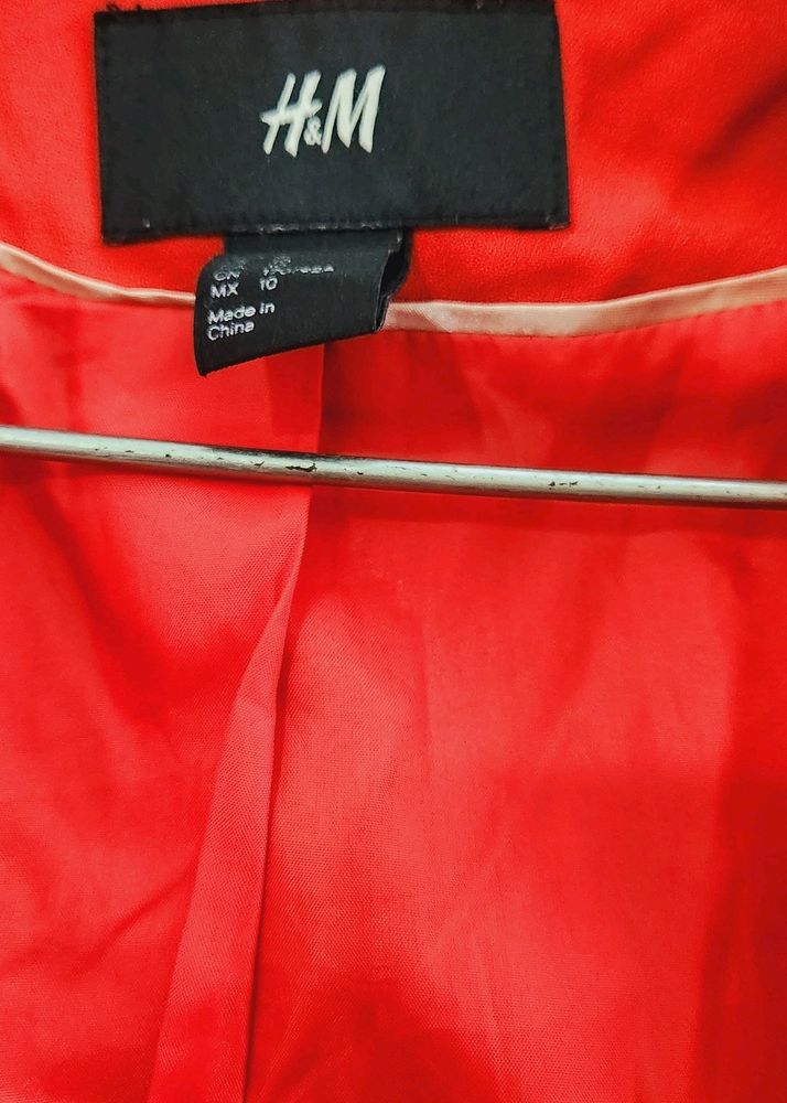 H&amp;M Red Blazer❤️Medium Size Blazer