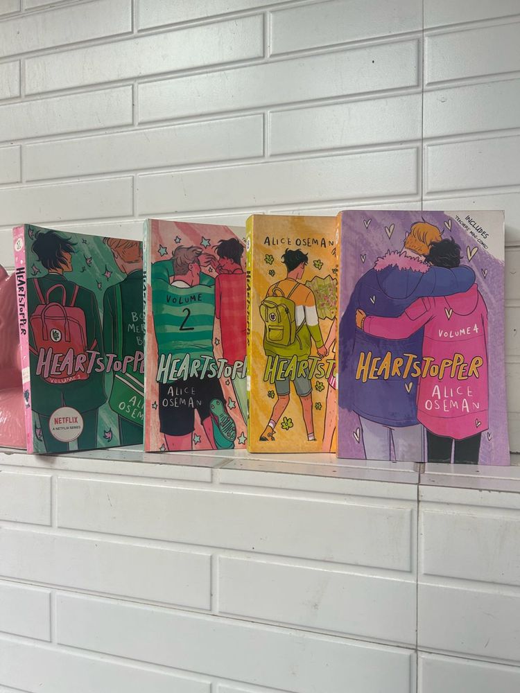 Heartstopper Series Volume 1-4