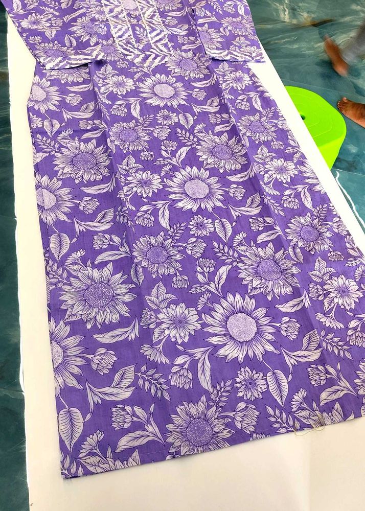 Floral Print Kurta