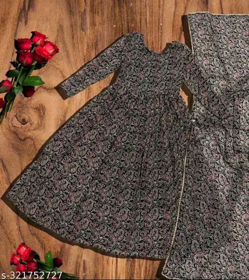 Elegant Printed Kurta Set xxl size