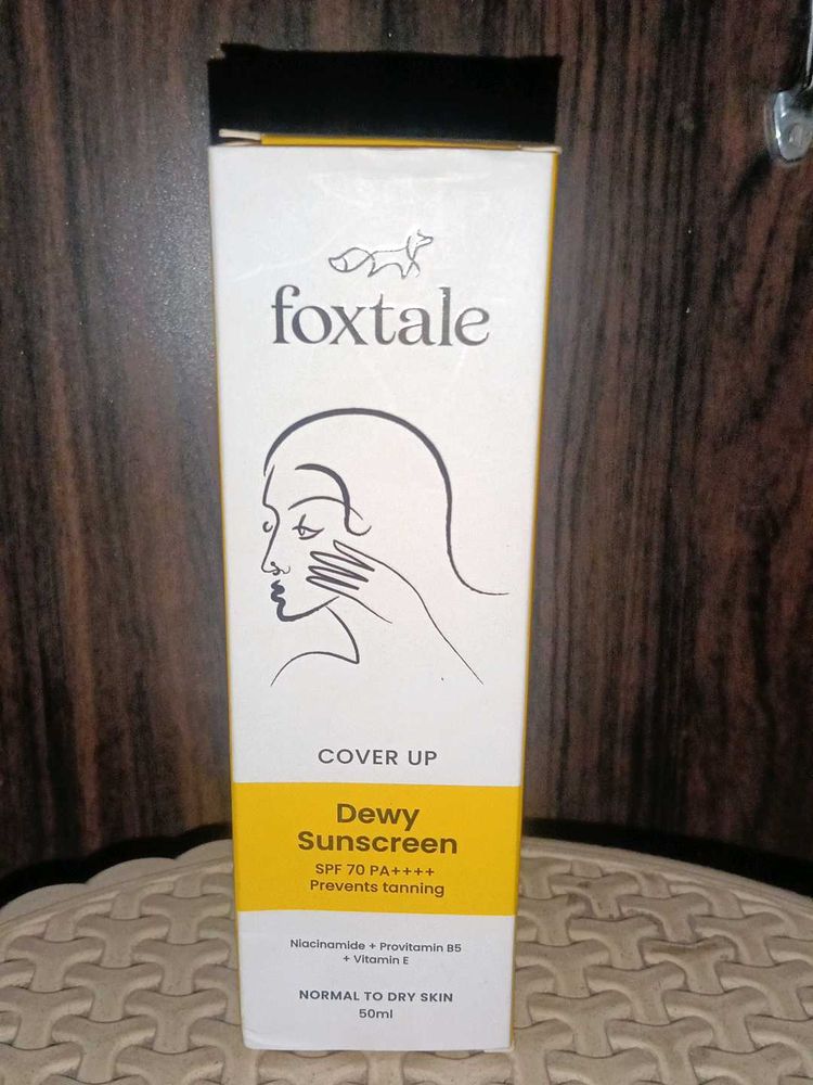 Foxtale Dewy Sunscreen