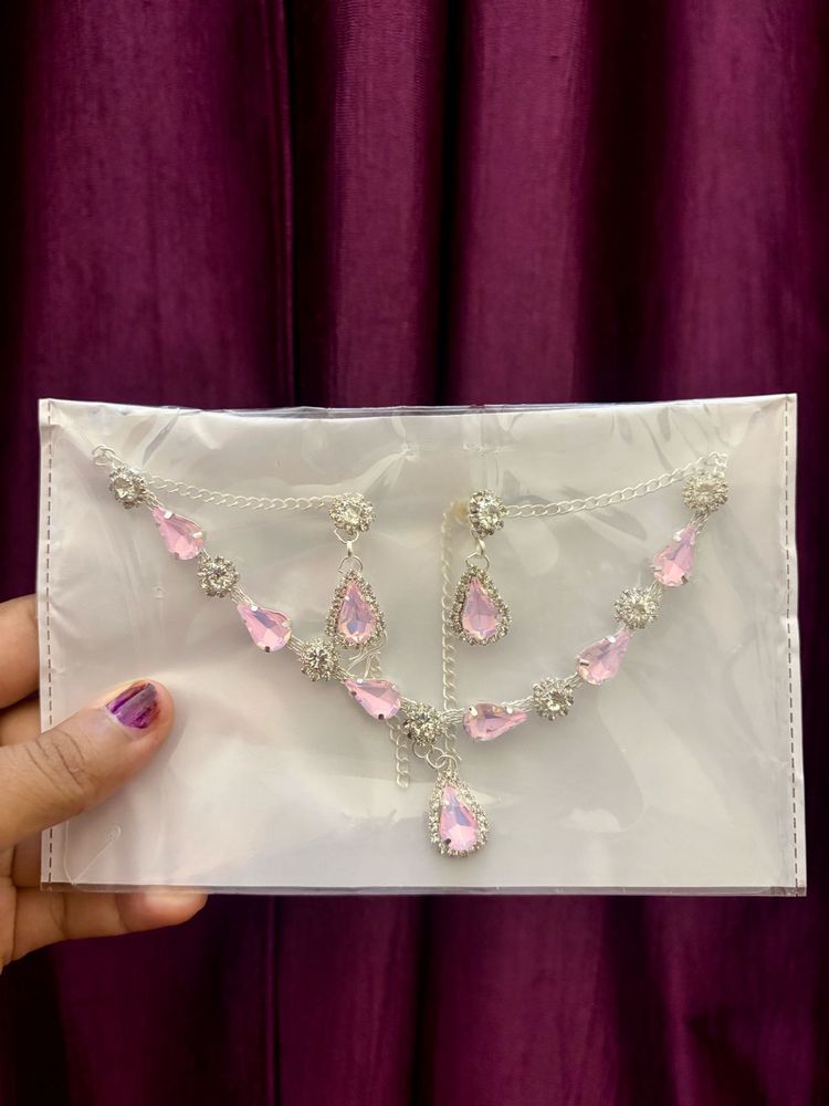 Women Necklace Set With Earing