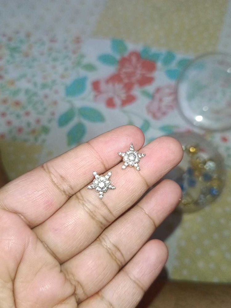 Women Ad No Tarnish Earrings
