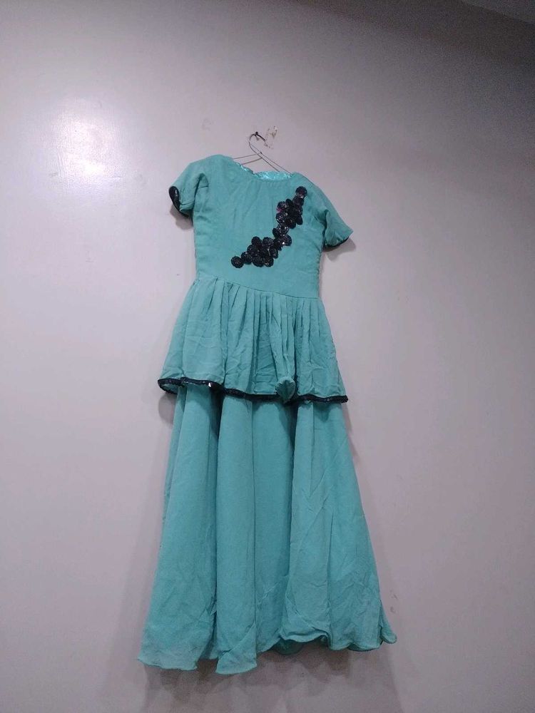Cute Blue Party Dress