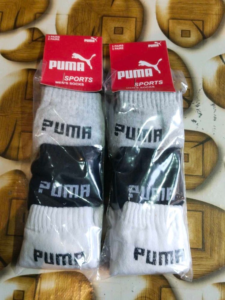 Puma Sports Men&#39;s Socks - 6 Pairs