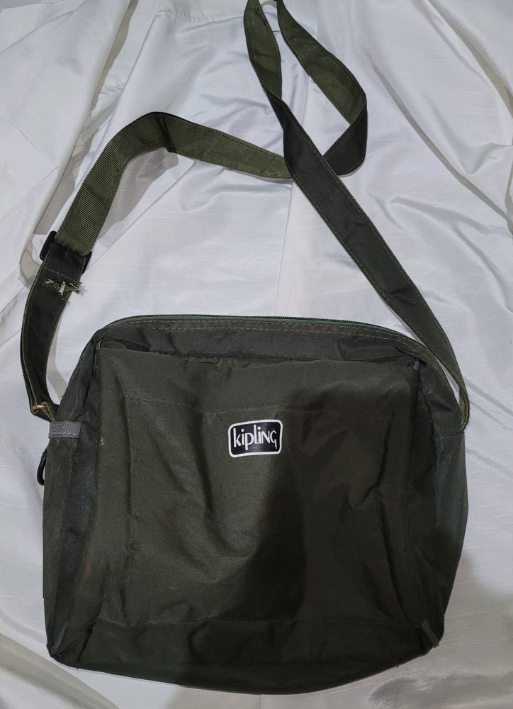 Green Sling Bag (Unisex)