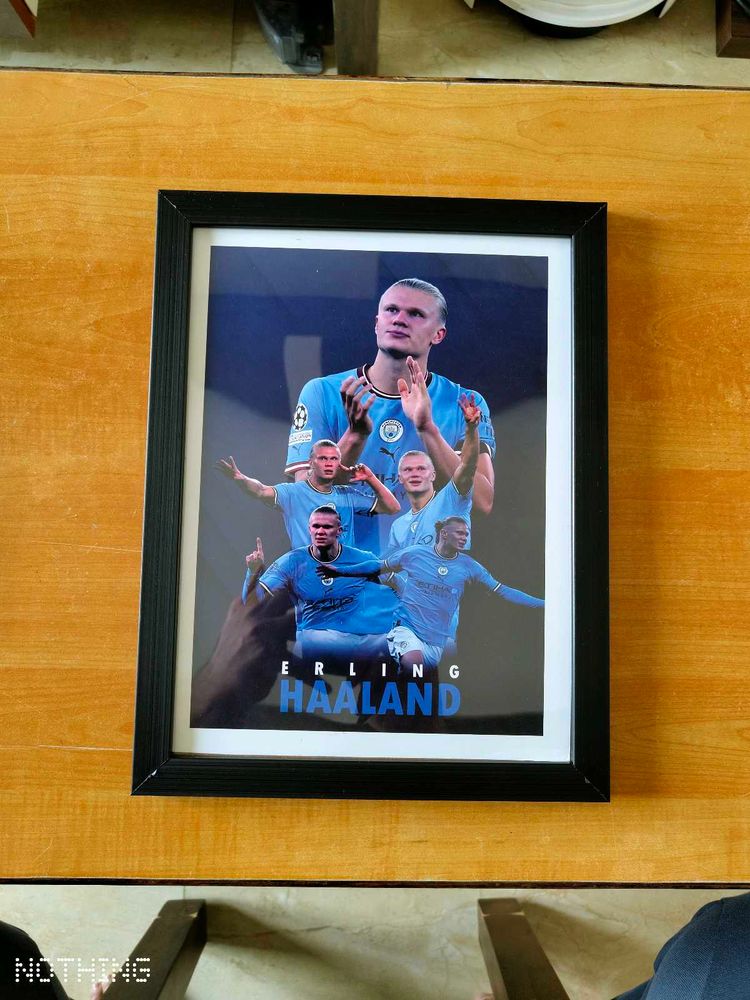 Good Hope - Erling Haaland Framed Poster