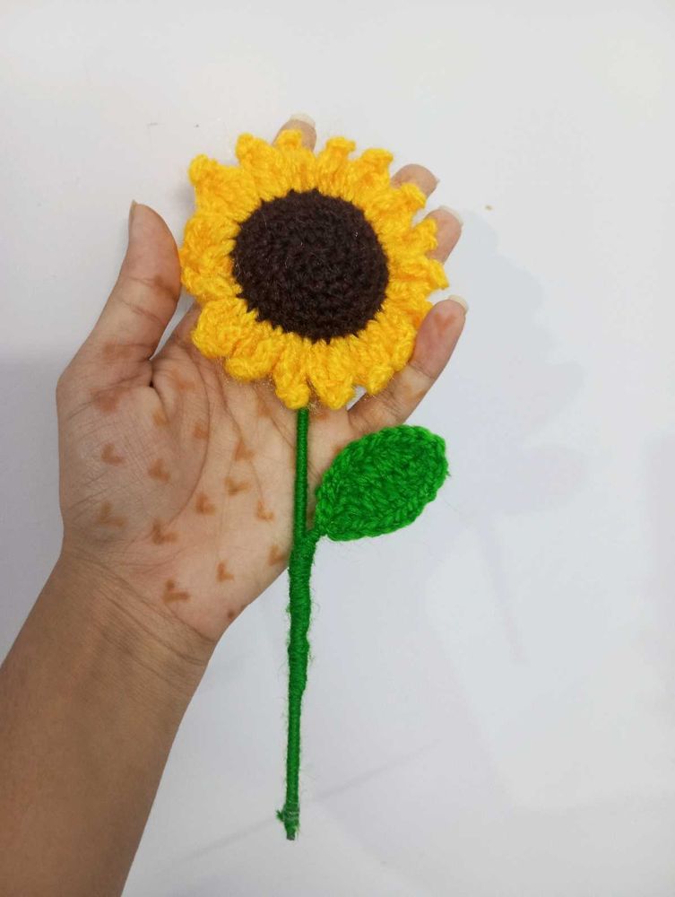 Crochet Sunflower
