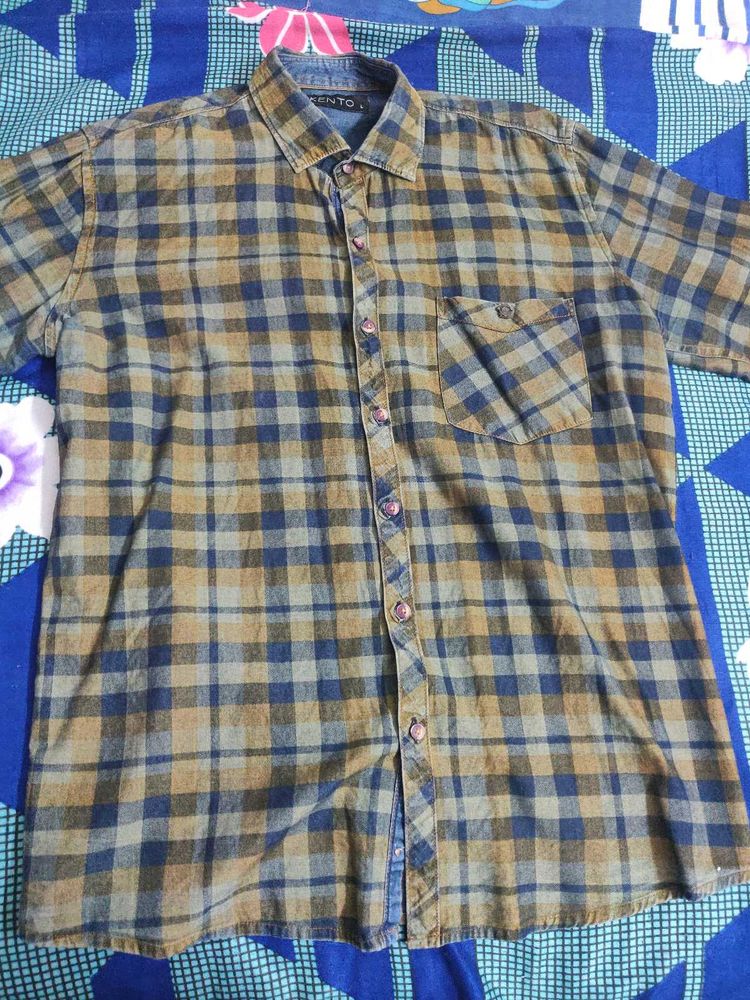 Checked Flannel Shirt