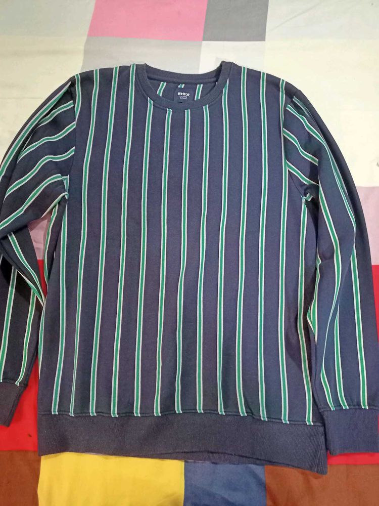 Max fashion Striped Long Sleeve Top