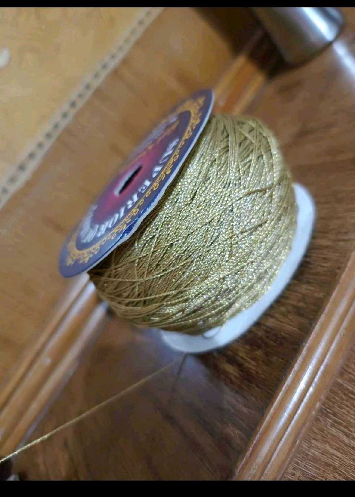Superior Metallic Gold Zari Thread