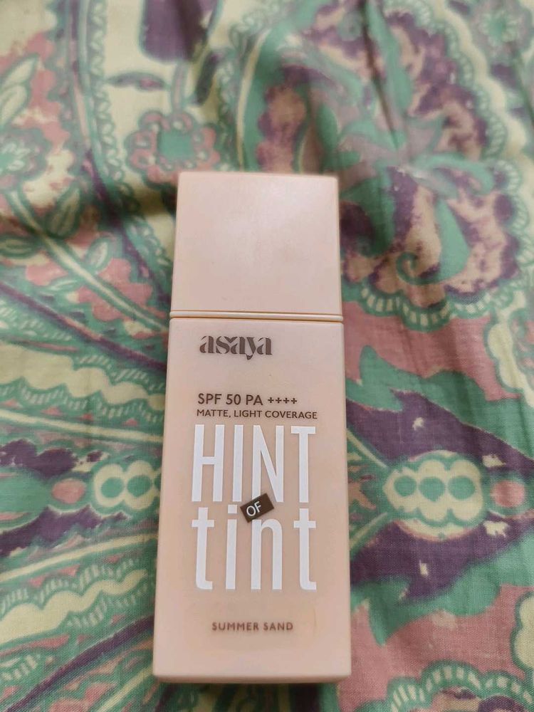 Asaya Tinted Sunscreen