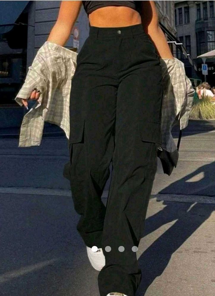 Black Cargo Pants