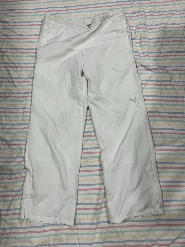 Puma White Track Pants
