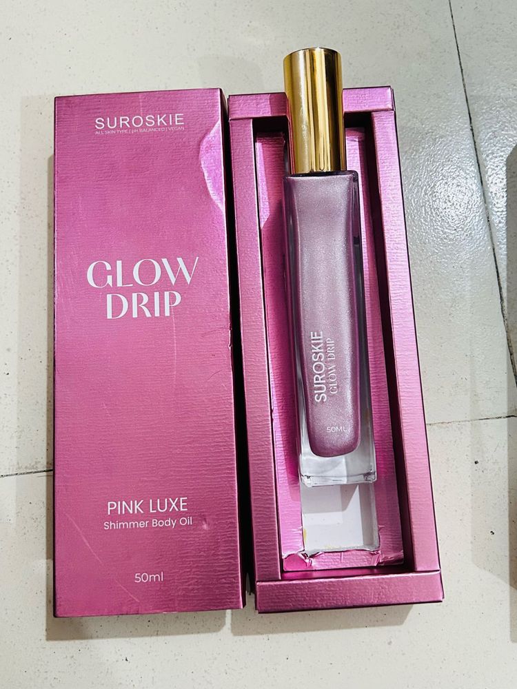 Suroskie Glow Drip Shimmer Body  Oil