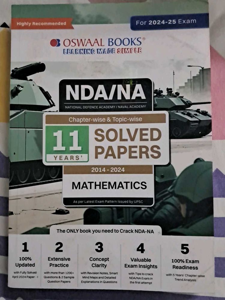 NDA/NA Mathematics PYQs GUIDE