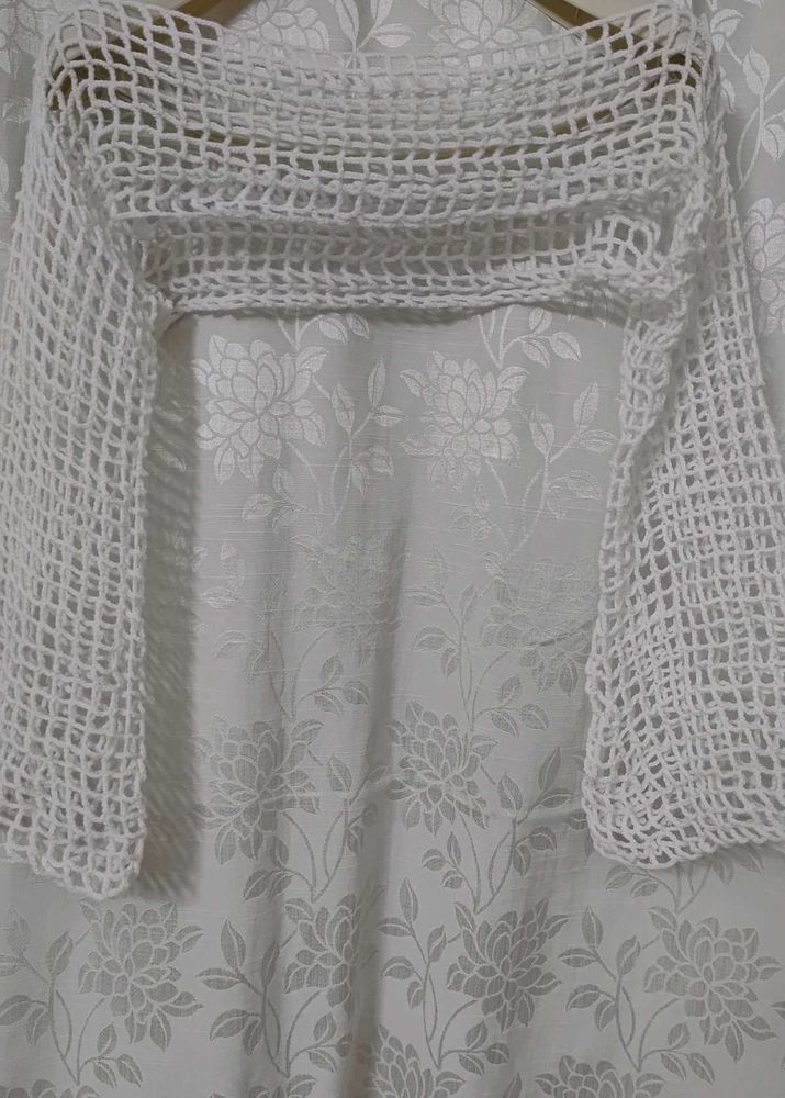 Crochet Mesh Sleeves