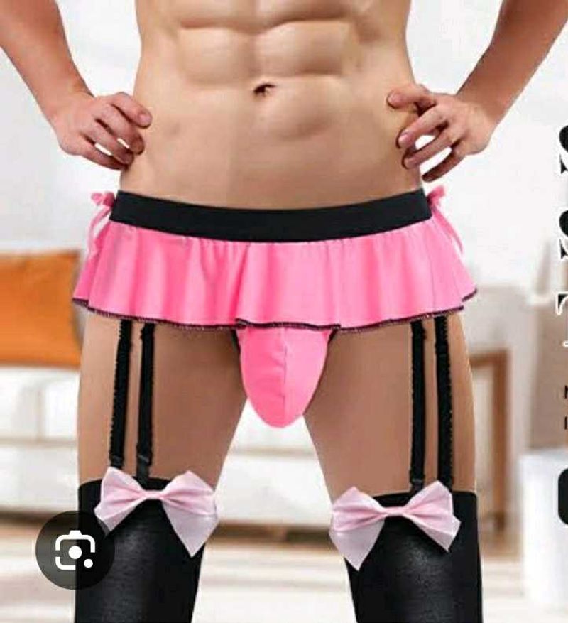Men&#39;s Sissy Garters Belt Panties