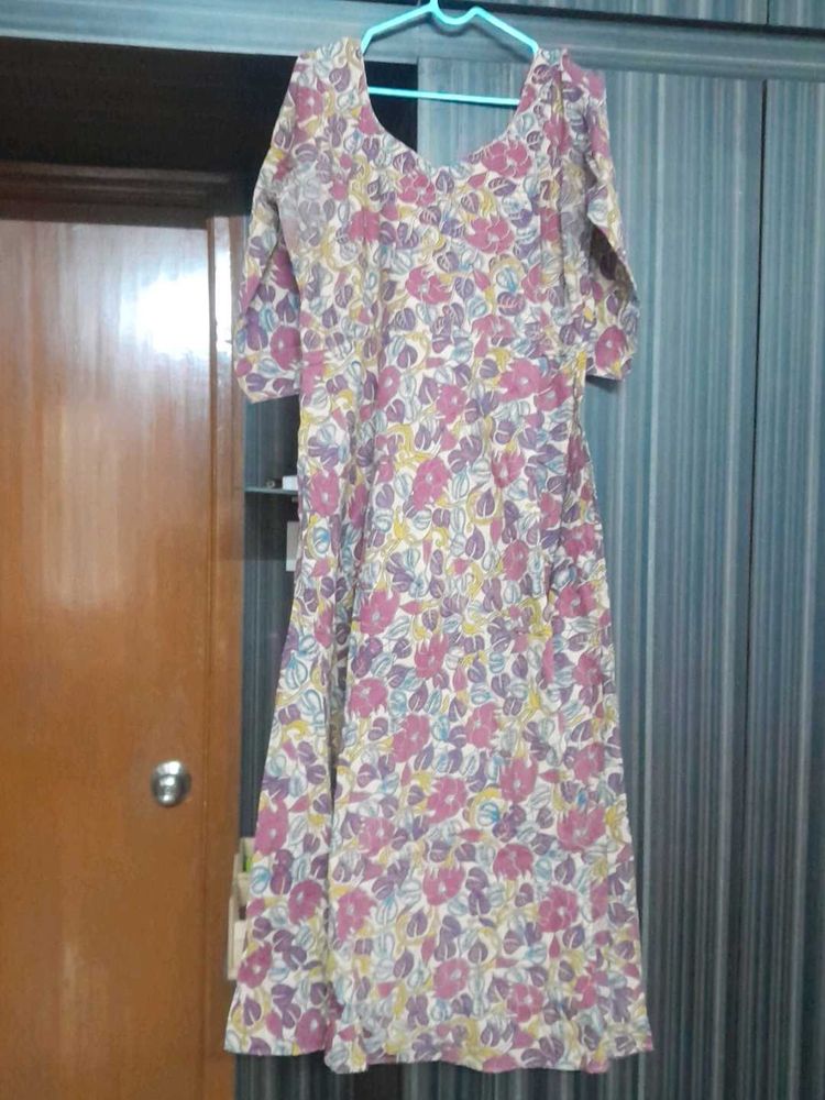 Floral Print Casual Dress