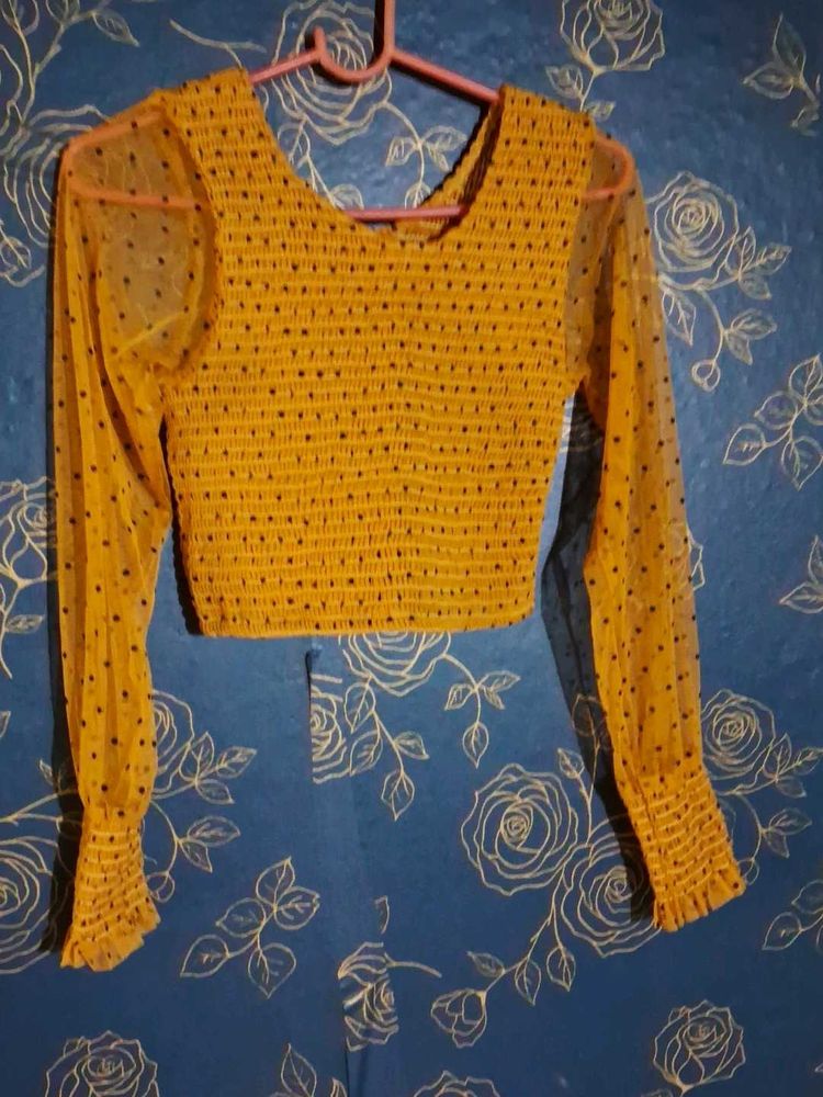 Fancy Crop Top