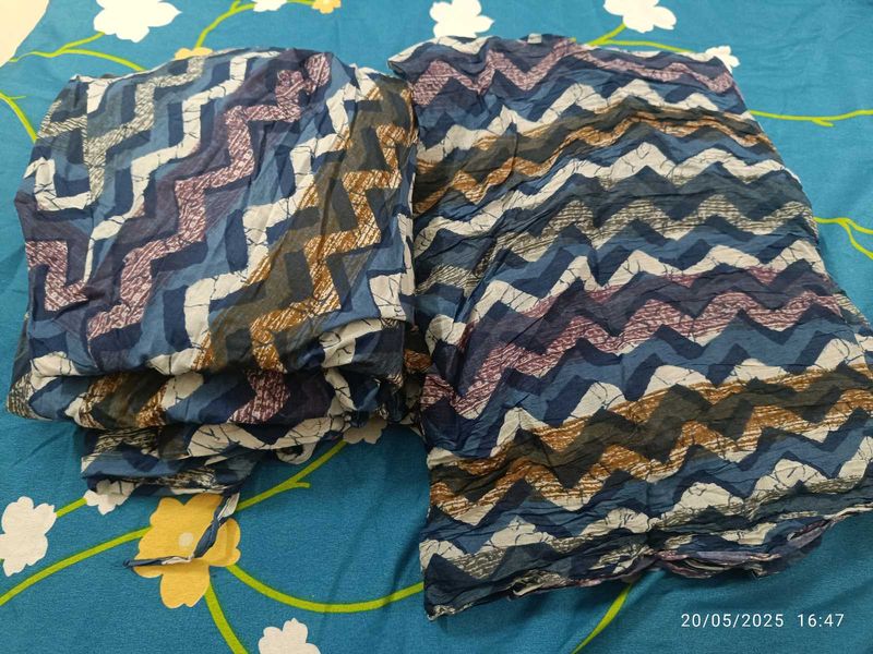 New Full Gathered Patiala +dupatta Free Size