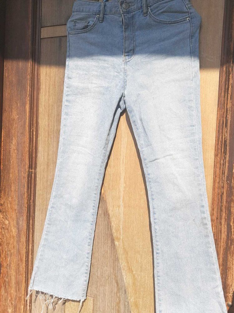 Y2k Bootcut Jeans (On Trend)