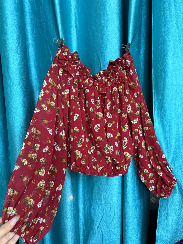 Floral Print Top