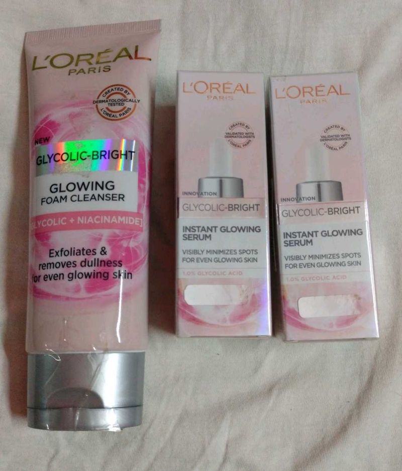 L'Oreal Glycolic Bright Set