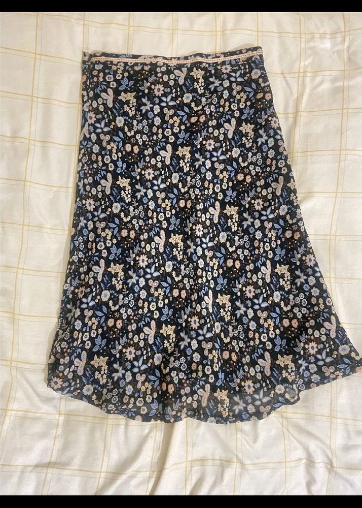 Coquette  Midi Floral Skirt