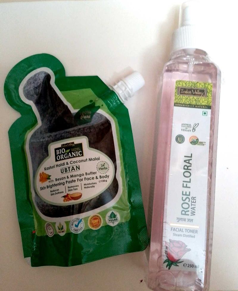 Indus Valley Combo FacePack and Toner