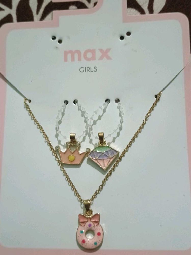 Max Pendant Set with Adjustable Chain – Pack of 3
