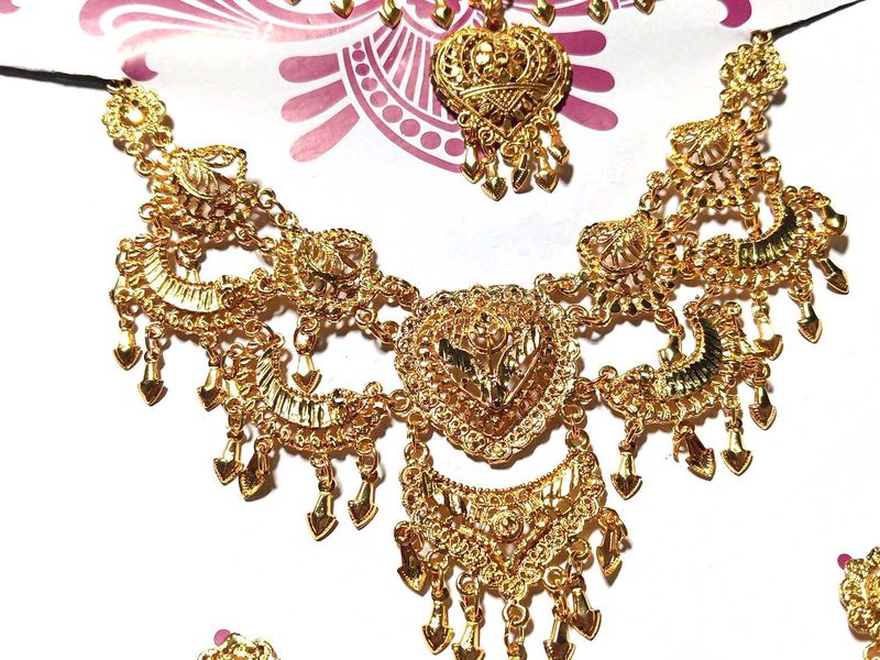 Gold-Plated Necklace Set