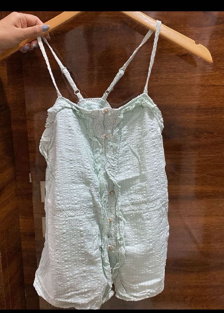 Light Green Cami Top Women
