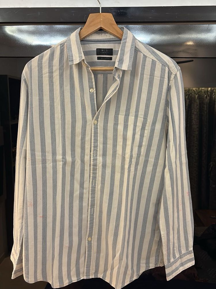 Westside Striped Casual Shirt